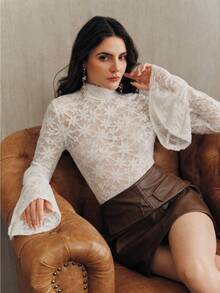 Anewsta Women Tops - Apricot - View 2