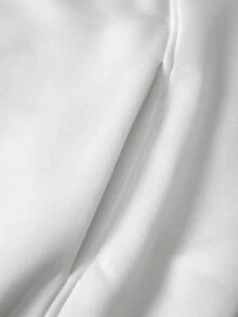 Manfinity Homme Men's Embroidered Casual Raglan Sleeve Zip-Up Hoodie - White - View 6