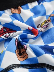 SHEIN | PAW Patrol Young Boy Cartoon Print Boxer Briefs - Multicolor - View 9