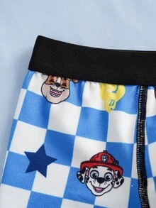 SHEIN | PAW Patrol Young Boy Cartoon Print Boxer Briefs - Multicolor - View 8