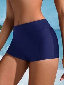 Swim SPRTY 女士海滩度假比基尼泳裤 - 藏蓝色 - 查看 5