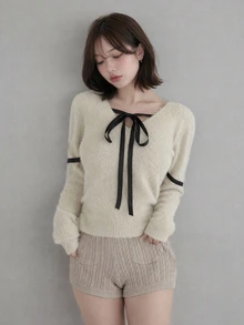 FRIFUL Women's Colorblock Casual Versatile Daily Wear Long Sleeve Sweater Fall - Pink - View 9