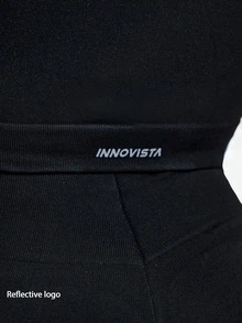 Innovista Innovista Women's Colorblock Sports Set Gym Set Workout Set Pilates Yoga Set Sportswear Activewear Push Up Booty Lift Squat Proof Tummy Control Compression - Black - View 12