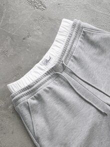 PAVTROS Men's Letter Print Hoodie And Pocket Pants Set - Grey - View 3