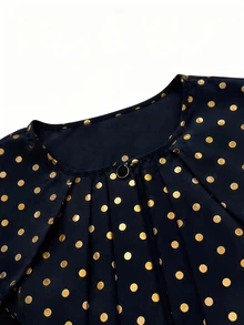 GlowEve CURVE Plus Size Blouses Fall - Black - View 5