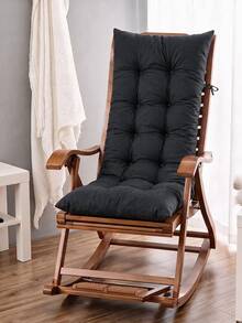 50x110cm Tufted Bench & Swing Chair Cushion – Outdoor Hanging Chair And Garden Bench Seat Cushion, Made In Turkey - Black - View 5