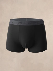 SHEIN 7pcs/Set Men's Simple Comfortable Boxer Briefs - Multicolor - View 4