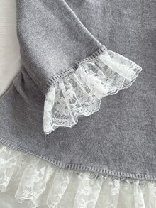 Elamini Women Sweater Dresses - Grey - View 4