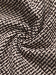 EMERY ROSE Women's Autumn/Winter Casual Elegant Commute Houndstooth Long Pants Business Office Work Women Fall/Winter Pants - Multicolor - View 7