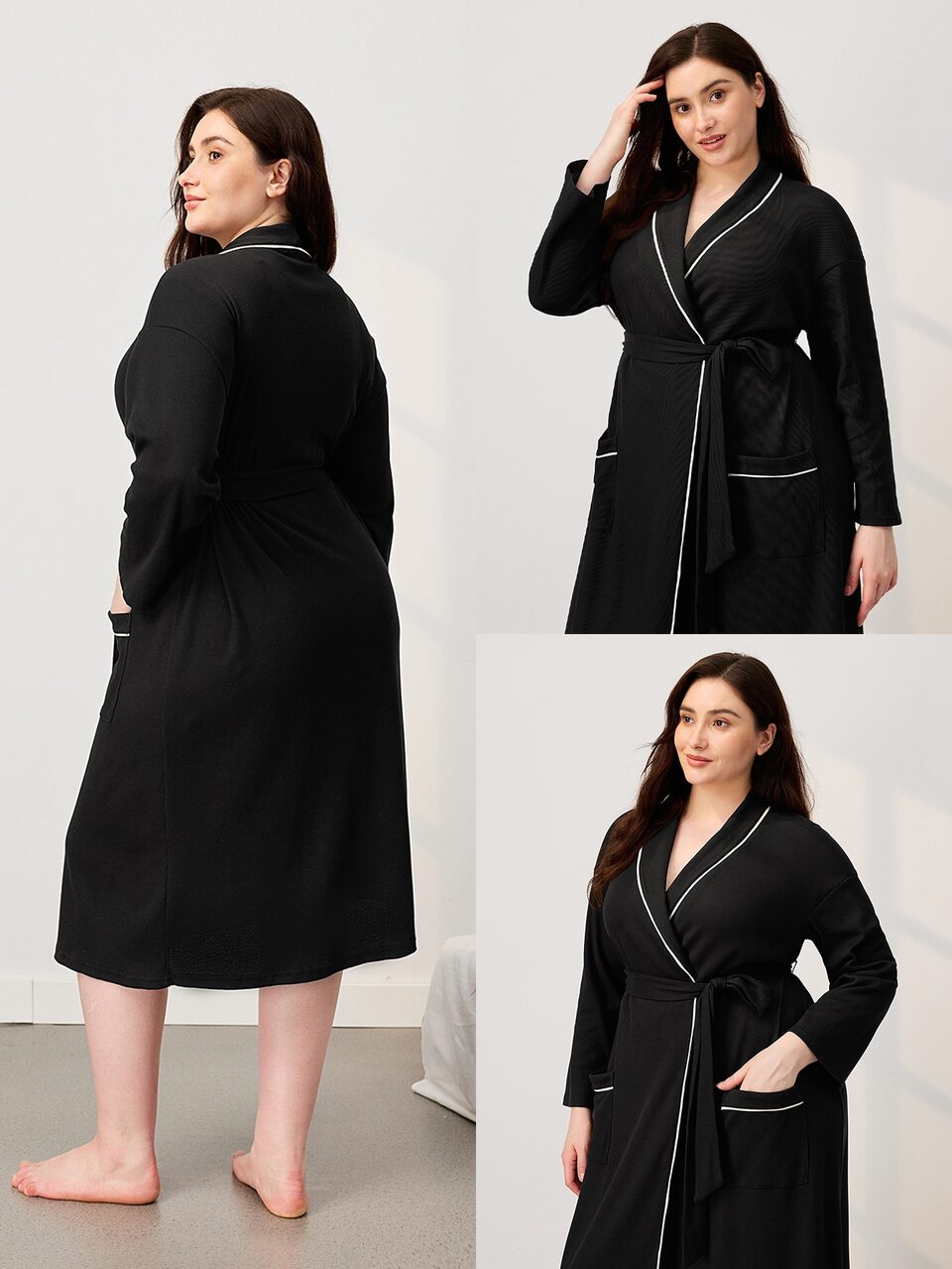 Plus-Size Women's Robe