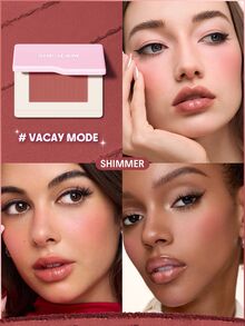 SHEGLAM Dream Touch 腮紅-Vacay Mode 粉狀腮紅 品牌美妝化妝品 適合女士與女孩 - 110 Vacay Mode - 查看 2
