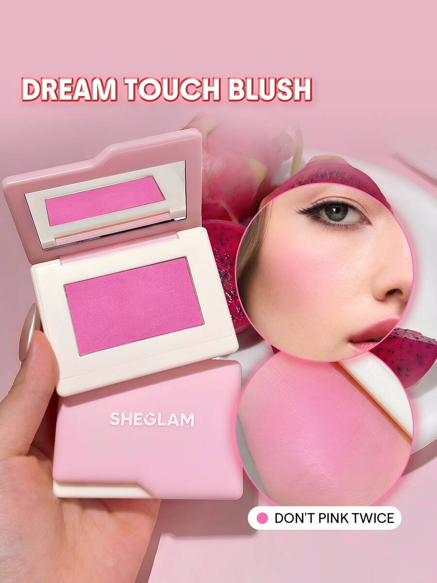 SHEGLAM Dream Touch 腮紅-Dont Pink Twice 粉狀腮紅 品牌美妝化妝品 適合女士與女孩 - 021 不要兩次染粉 - 查看 1