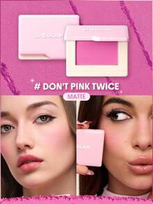 SHEGLAM Dream Touch 腮紅-Dont Pink Twice 粉狀腮紅 品牌美妝化妝品 適合女士與女孩 - 021 不要兩次染粉 - 查看 2