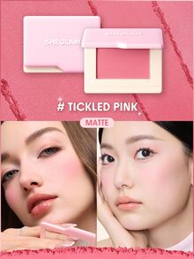 SHEGLAM Dream Touch 腮紅-Tickled Pink 粉狀腮紅 品牌美妝化妝品 適合女士與女孩 - 016 Tickled Pink - 查看 2