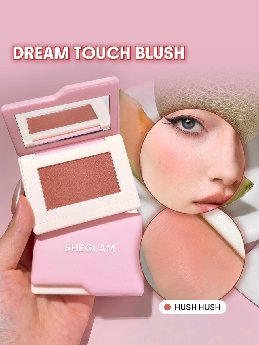 SHEGLAM Dream Touch 腮紅-Hush Hush 粉狀腮紅 品牌美妝化妝品 適合女士與女孩 - Hush Hush - 查看 1