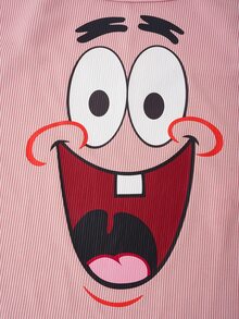 SpongeBob SquarePants | SHEIN Women's Summer Casual Cartoon Print Camisole - Multicolor - View 3