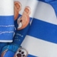 Blue and White