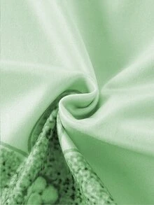 SHEIN 一套女童休闲舒适时尚可爱碎花短袖T恤短裤套装，适合春夏外出、休闲、度假。 - 彩色 - 查看 9