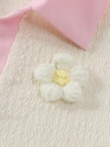 SHEIN 新款两件套女童套装，适合4-7岁女孩，无袖上衣搭配刺绣牛仔裤，时尚百搭，适合休闲、度假、上学、户外活动等场合。 - 彩色 - 查看 6