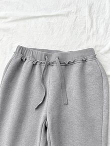Tween Girl Dark Gray Kids Zip-Up Hoodie & Sweatpants Casual Set - Grey - View 4