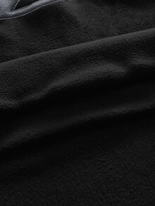 COMVAIL Men's Plus Size Casual Streetwear Loose Black Knit Long Sleeve Pullover Sweatshirt Boxing Holiday Spring - Multicolor - View 5
