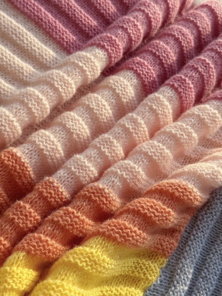 SHEIN 1 buah Sweater Pullover Pendek Anak Perempuan Modis Minimalis Serbaguna Leher Bulat Motif Garis Blok Warna Macaron Manis Bahu Jatuh Lengan Panjang Model Lentera Cerah Awet Muda, Ketebalan Reguler, Hem Rapi, Manset Ketat, Warna Cerah, Terlihat Bagus Dipakai Sendirian, Pakaian Esensial Musim Gugur/Dingin, Cocok Untuk Sekolah Sehari-hari, Pakaian Jalanan, Jalan-jalan, dan Acara Lainnya - MultiWarna - View 5