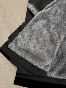 SHEIN CURVE+ 大尺碼女款拼色休閒日常連帽夾克 - 彩色 - 查看 13