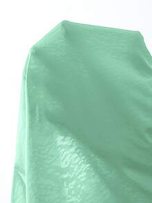 SHEIN Sovereign Charm 女士纯色日常健身背心 - 薄荷綠 - 查看 4