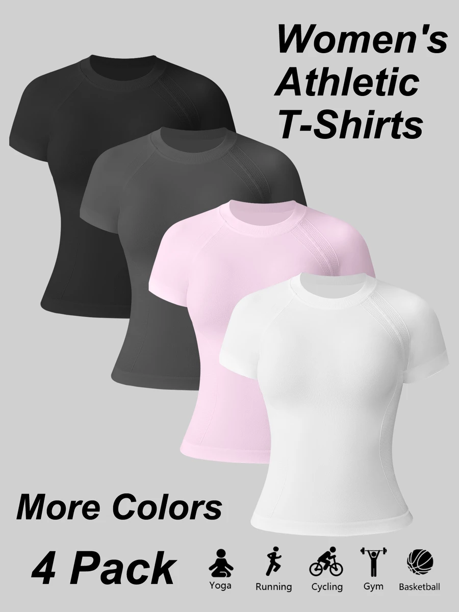 Solea Cove Solea Cove Leisure Solid Raglan Sleeve Sports Tee