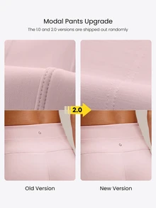 GLOWMODE Modal Silk Touch Wide Leg High Waist Lounge Pants With Side Pockets Daily Casual   Spring Summer - Dusty Pink - View 8