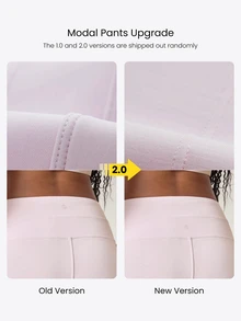 GLOWMODE Modal Silk Touch Wide Leg High Waist Lounge Pants With Side Pockets Daily Casual   Spring Summer - Pink - View 8
