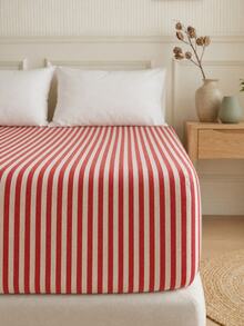 Flat Sheet Comfort Wrinkle-Free Flat Sheet, All Sizes, All Colors - Red - View 3