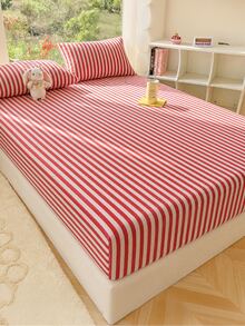 Flat Sheet Comfort Wrinkle-Free Flat Sheet, All Sizes, All Colors - Red - View 4
