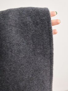 ATUI Studio Autumn/Winter Fashion Versatile Commuter Skirt - Grey - View 4