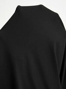 Plussiva Quần dưới cho bà bầu size lớn, phong cách thường ngày, mềm mại, đa năng, màu trơn, ôm dáng, phù hợp tập gym và trang trọng, màu đen, mùa hè - màu đen - Xem 10