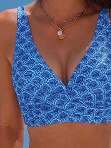 Swim Mod Women's Strappy Backless Sexy Style Bikini Set - Multicolor - View 4