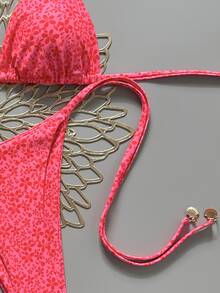 Swim Mod 2026 Spring/Summer Fashionable Sexy & Slimming Bikini Swimwear With Shell Decor, Ideal For Beach Vacation - Multicolor - View 3