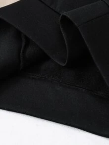 SHEIN 2件組青少年男孩英文字母圖案連帽衛衣與抽繩長褲，冬季返校穿搭 - 彩色 - 查看 10
