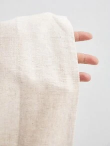 ATUI Studio Kemeja Wanita Polos Kasual Serbaguna untuk Pemakaian Sehari-hari - Aprikot - View 6
