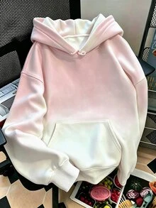 Resyla 女款字母與樹枝印花長袖休閒衛衣 - 彩色 - 查看 4