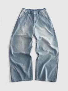 ROMWE MEN Men Jeans - Blue - View 2