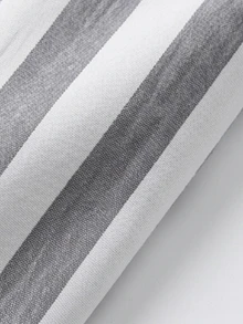 Holdful Holdful Women's Casual Commute Striped Shirt Office Brunch Grey Fall - Multicolor - View 8