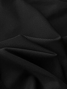 Moireta Women's Elegant Sexy Lace Patchwork Side Slit Nightgown - Black - View 13