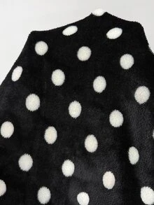 Solflare Plus Size Women Polka Dot Casual Daily Wear Jumpsuit - Multicolor - View 9