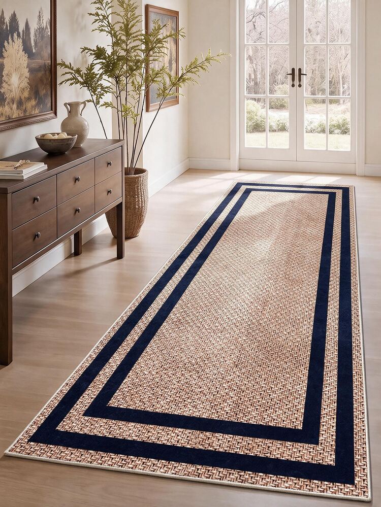Digitally Printed Non-Slip Washable Runner And Area Rug, Modern Design | Modern, Scandinavian, Bohemian And Classic Styles | 100% Polyester - Multicolor - View 4