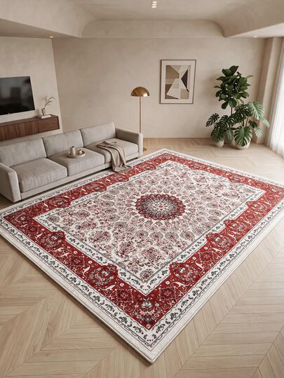 Digitally Printed Non-Slip Washable Runner And Area Rug, Modern Design | Modern, Scandinavian, Bohemian And Classic Styles | 100% Polyester