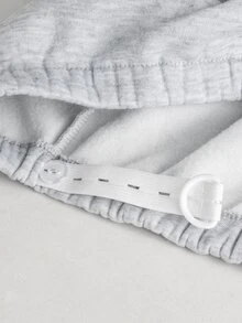 GentleRue Maternity Women's Comfortable Casual Grey Maternity Sweatpants - Grey - View 9