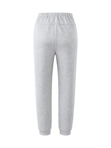 GentleRue Maternity Women's Comfortable Casual Grey Maternity Sweatpants - Grey - View 5