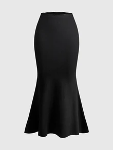 ROMWE Kawaii Women's Summer Ballet Style V-Neck Bow Decor Contrast Polka Dot Lace Patchwork Slimming Versatile 2-Piece Set Top + Skirt - Black - View 5