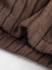 Momance Maternity Brown Casual Everyday Flare Pants - Brown - View 10
